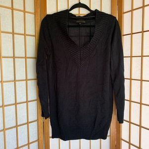 Black V-Neck Sweater